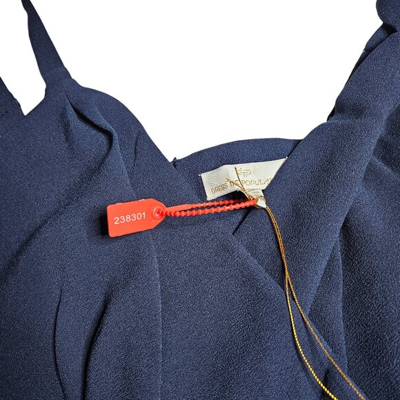 Dress the Population Women's Owen Plunge Neck Faux Wrap A-line Dress, 3X, NWT - Picture 8 of 12